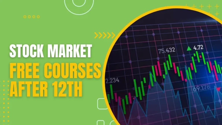 stock market courses after 12th